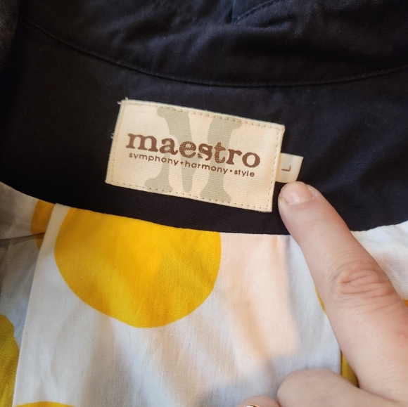 Navy cropped jacket - Picture 5 of 5